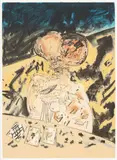John Bellany, THE GAMBLER, Screenprint, A/P