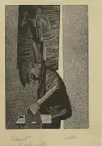 Roderic Barrett, Painter, 1948, wood engraving