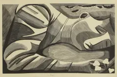 Roderic Barrett, Boy, 1939, wood engraving