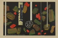 Ronald B. Kitaj, Truman in the Whitehouse, 1966, screenprint in colours