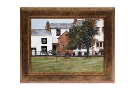 Alan R. Thompson, St. Andrew's Churchyard, Penrith, oil on board