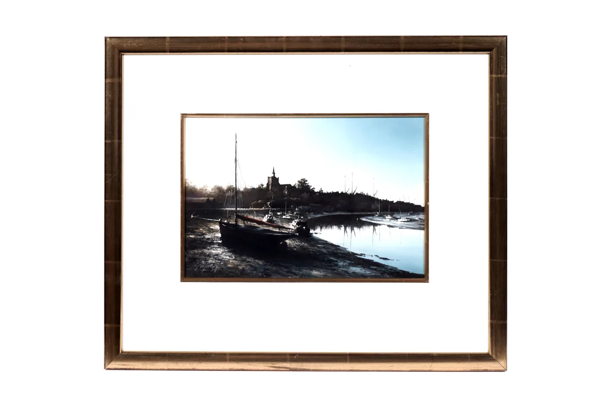 Christine Slade, Breathless Evening, Maldon, pastel