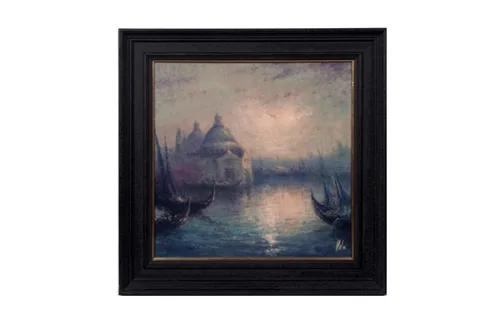 Vigyazo Vila, Venice Night, oil on canvas
