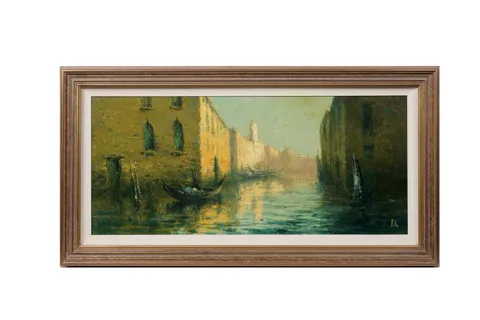 Vigyazo Vila, At Noon, oil on canvas