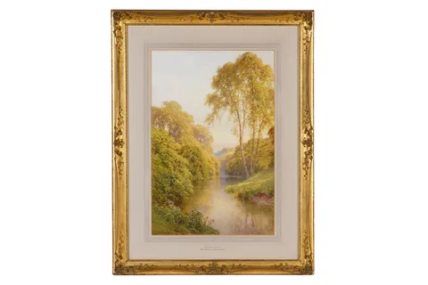 Harold Sutton Palmer, The Golden Hour, watercolour