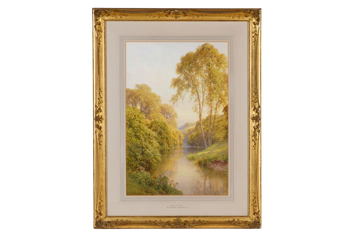 Harold Sutton Palmer, The Golden Hour, watercolour