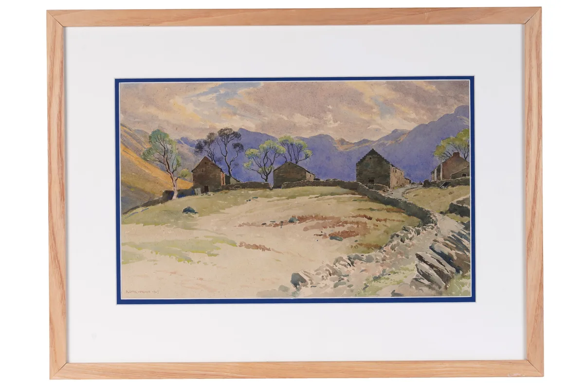 Bernard Eyre Walker, Bannerdale, watercolour