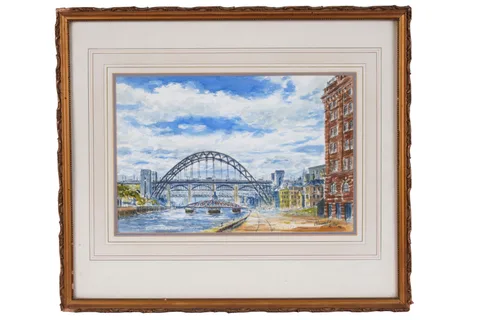 Alexander Millar, The Tyne, watercolour
