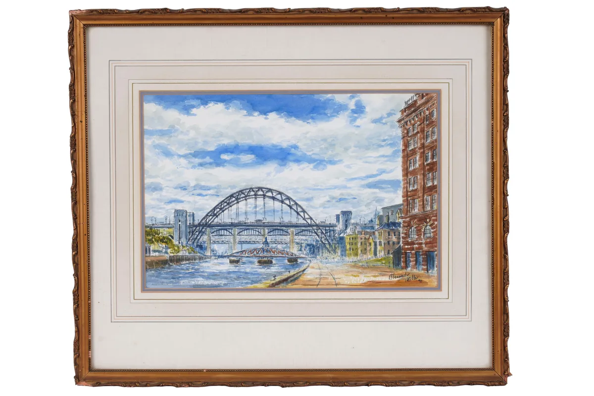 Alexander Millar, The Tyne, watercolour