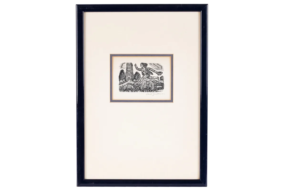 David Gentleman, May, wood engraving