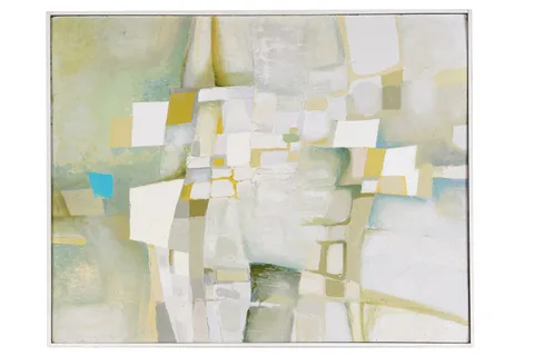 Walter Holmes, Abstract composition, mixed media on board