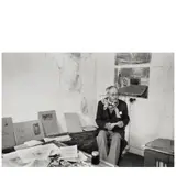 Henri Cartier-Bresson, Pierre Bonnard in his Studio, Le Cannet, France