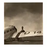 Emil Otto Hoppé, Junkerswerke, Dessau (Aircraft Factory), 1928, Gelatin silver print; the photographer's copyright/credit stamp and with annotations in pencil on the reverse