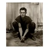 Herb Ritts, '"Willem Dafoe", Mississippi', 1988, Gelatin silver print; the photographer's copyright blindstamp in the margin