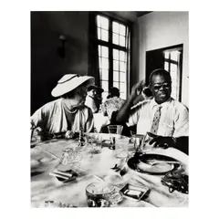 Gordon Parks, Louis Armstrong, Castle Hill, Ipswich, Massachusetts, 1955, Gelatin silver print
