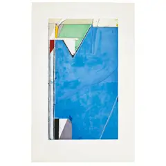 Richard Diebenkorn, High Green, Version II (Liguori 346), 1992, Etching with aquatint and drypoint in colors on Somerset Soft White paper