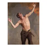 R. H. Ives Gammell, Study for Handyman, 1938, oil on Masonite