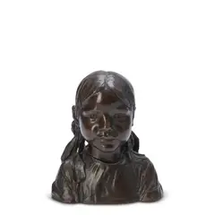 Adolph Alexander Weinman, Womboli, 1902, bronze with brown patina