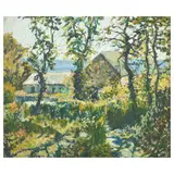 Walter Elmer Schofield, Looking Toward the Sea, oil on canvas