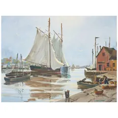 Henry Mattson, Early Morning, oil on canvas