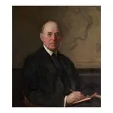Joseph DeCamp, Portrait of Robert Archey Woods, 1918, oil on canvas