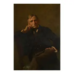 Frank DuMond, Portrait of Henry Barrows, 1908, oil on canvas