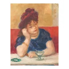 Robert Philipp, Waiting, oil on canvas