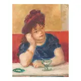 Robert Philipp, Waiting, oil on canvas
