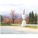 Scott Prior, Bowling Alley Parking Lot, 1984, oil on panel
