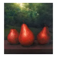 Scott Prior, Pears in a Landscape, 1994, oil on panel