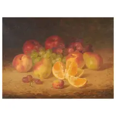 Bryant Chapin, Still Life of Fruit, 1924, oil on canvas