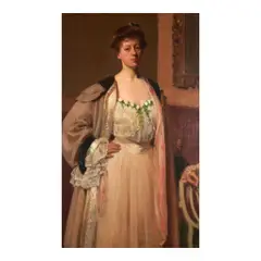 Mary Foote, Portrait of Mrs. Wilfred Worcester, oil on canvas