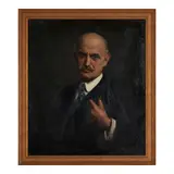 Sidney Dickinson, Portrait of Charles P. Gruppe, oil on canvas
