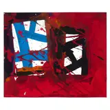 Sam Francis, Untitled, 1979, acrylic and paper collage on paper