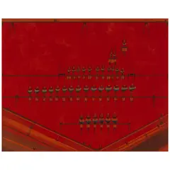Lee Mullican, Dance of the Elders, 1971, oil on canvas