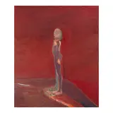Nathan Oliveira, Young Girl, 1962, oil on canvas