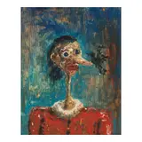 George Condo, The Albatross, 1984, oil on canvas