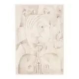 Lucretia Van Horn, Untitled (Abstract Figure), graphite on paper