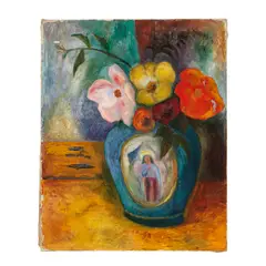 Marjorie Eaton, Still life, oil on canvas