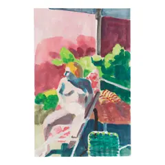 Paul Wonner, Woman in Sun, 1962-63, watercolor on paper
