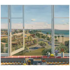 Larry Cohen, View of San Vicente, 1988, oil on canvas