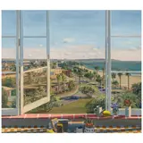 Larry Cohen, View of San Vicente, 1988, oil on canvas