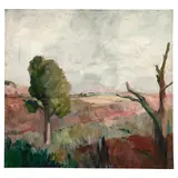 Elmer Bischoff, White Sky, 1962, oil on canvas