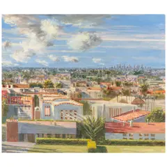 Larry Cohen, View from Taft and Franklin, 2023, oil on canvas