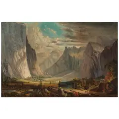 Thomas Hill, Yosemite Valley, oil on canvas