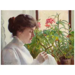 Donna N. Schuster, Helene (Sister of the Artist), 1909, oil on canvas
