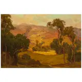 Hanson Puthuff, Sespe Hills, circa 1925, oil on canvas