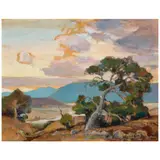 Orrin A. White, Landscape with Tree