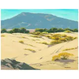 Sam Hyde Harris, Desert Dunes, oil on canvas