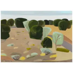 Joel Greene, Untitled Landscape, 1992, oil on panel